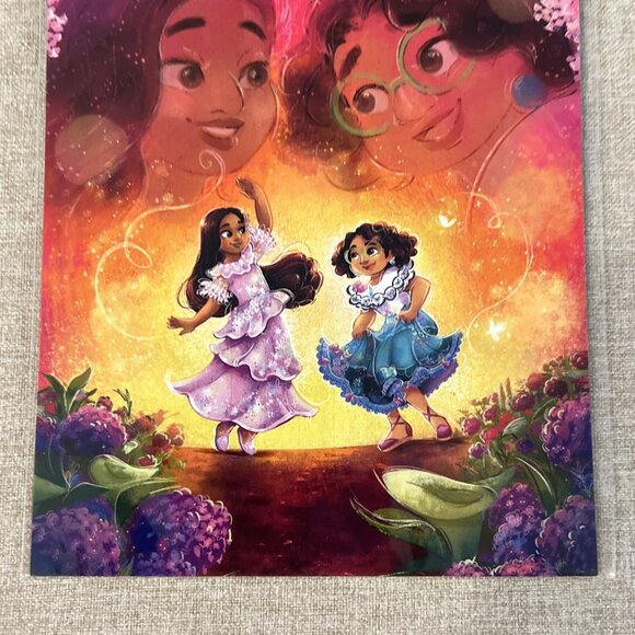 Disney Parks WonderGround 2023 Yesenia Moises Encanto Sisters 5x7" Postcard - Picture 2 of 4